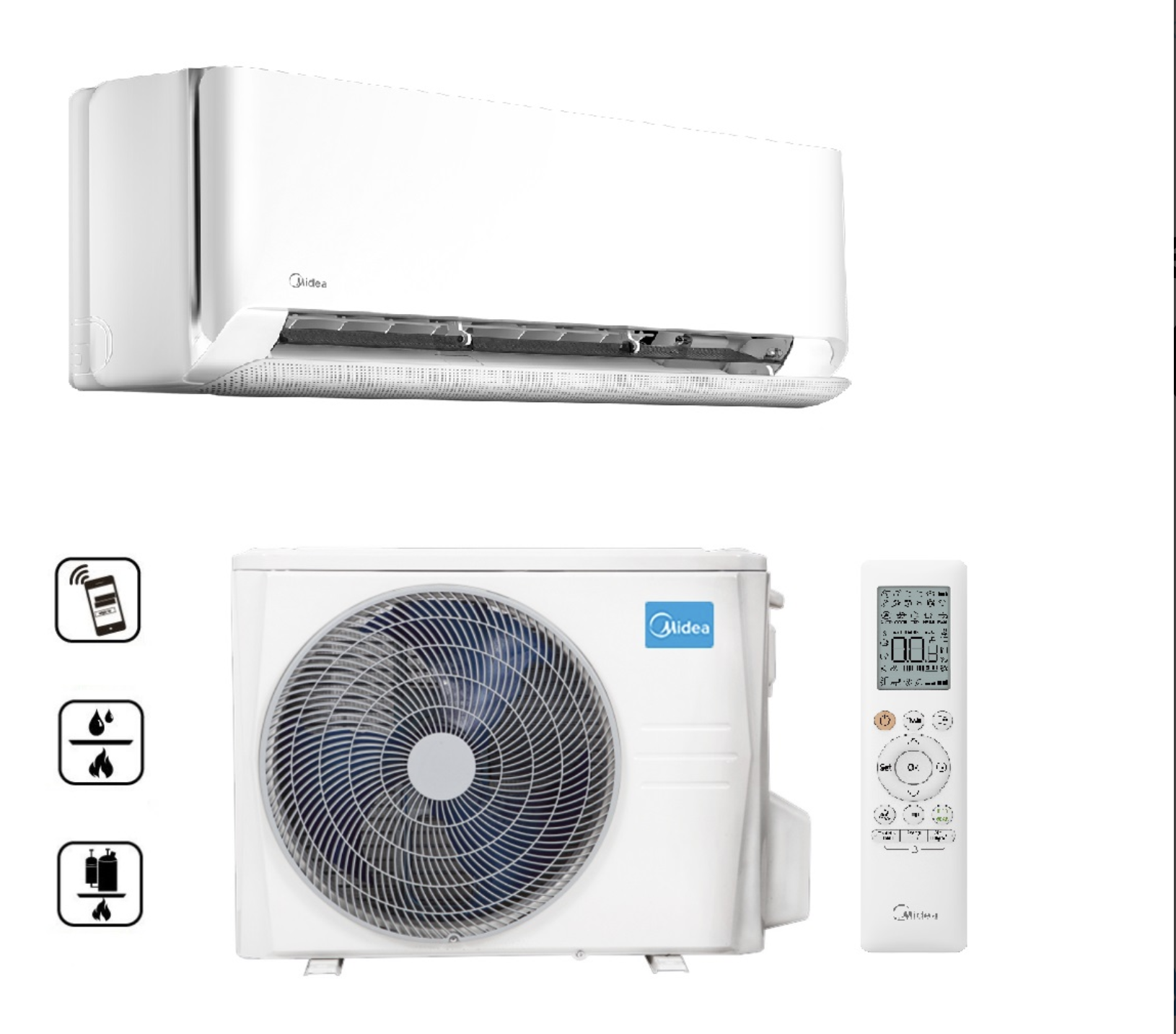Midea Breezeless E 3,5 kW klíma